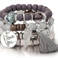 Käevõrude komplekt, hall